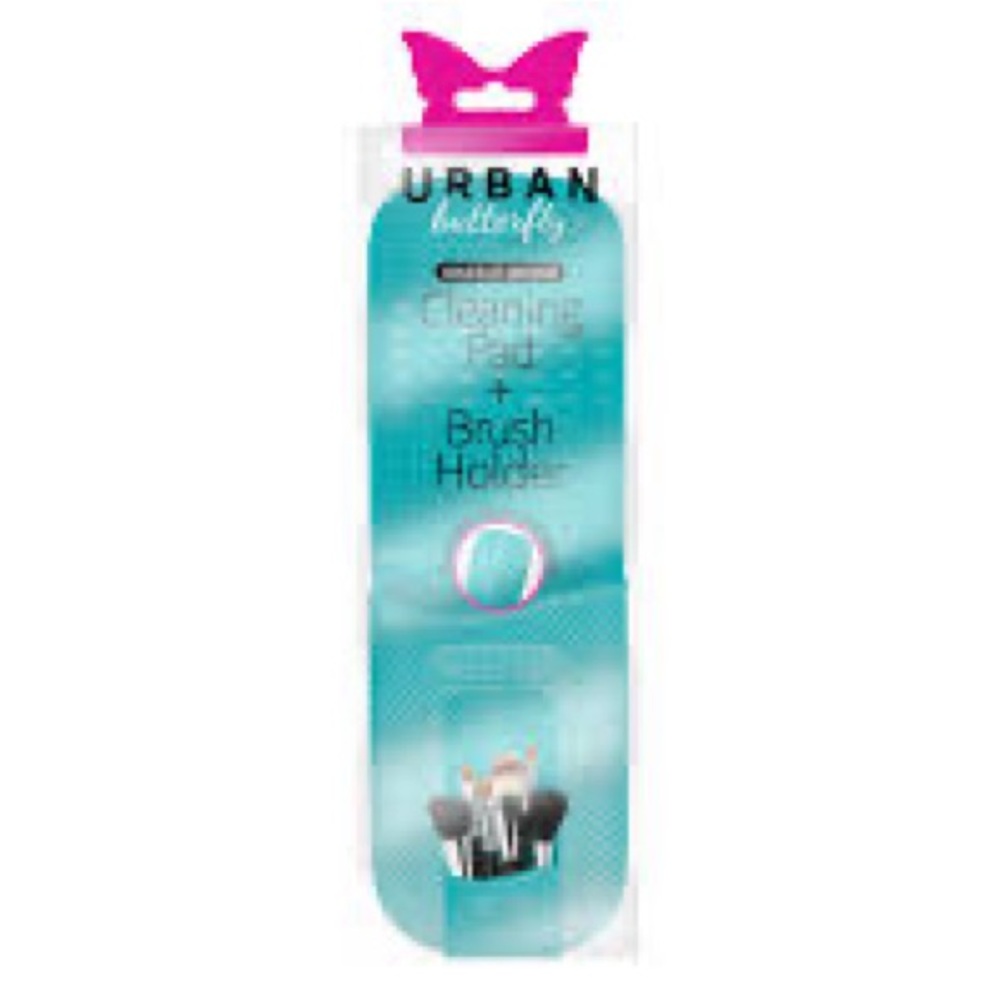 Urban Butterfly Cleaning Pad + Brush Holder